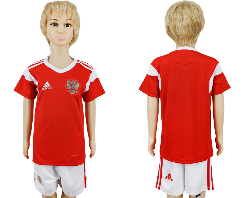 2018 World Cup Children football jersey RUSSIA CHIRLDREN PLAIN